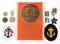 WWII GREAT GERMAN ART EXHIBITION BOOK 1940 & PINS