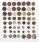 Post WWI - WWII GERMAN AND FRENCH CURRENCY COINS