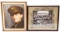WWI WWII IMPERIAL GERMAN & US ARMY FRAMED PICTURE