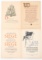 WWII GERMAN NSDAP WEEKLY MUCHEN DISTRICT POSTERS