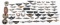 WWI - WWII US ARMY AIR CORPS WINGS RE-STRIKES