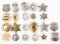 CIVILIAN LAW ENFORCEMENT NOVELTY BADGE LOT OF 22