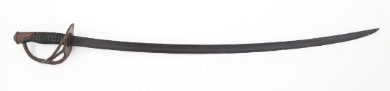 CIVIL WAR M1860 LIGHT CAVALRY SWORD G.W.C. 1864