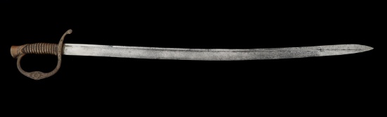 CIVIL WAR US ARTILLERY OFFICER CAST BRASS SWORD