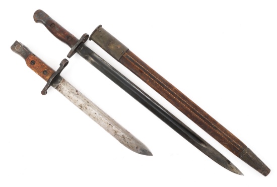 WWI BRITISH M1907 & CANADIAN ROSS BAYONETS