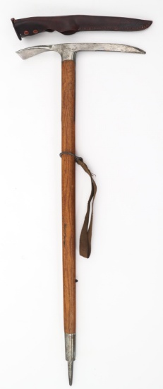 WWII GERMAN MOUNTAIN TROOPS ICE AXE PIC