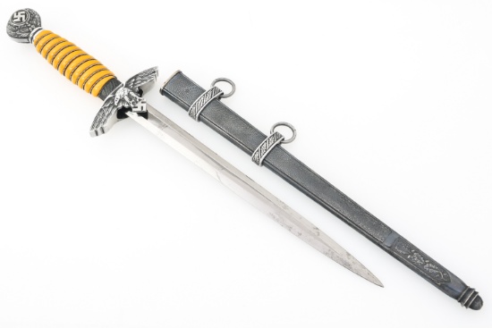 WWII GERMAN 2nd MODEL LUFTWAFFE DAGGER By SMF