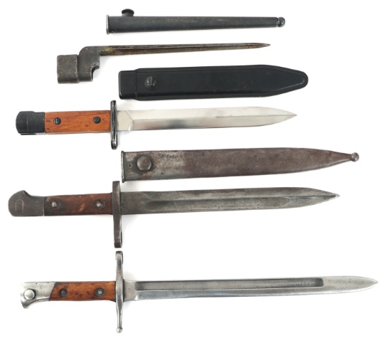 WWI - COLD WAR WORLD MILITARY BAYONET LOT OF 4