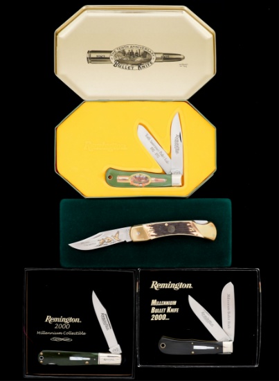 COLLECTIBLE FOLDING KNIVES By REMINGTON & DUCKS