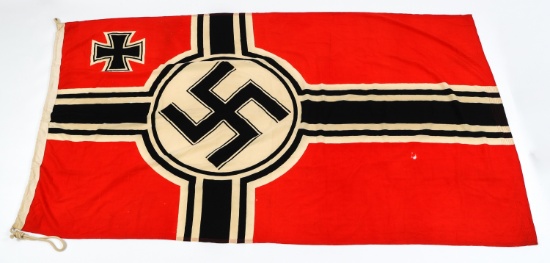 WWII GERMAN NAVY KRIEGSMARINE BATTLE FLAG