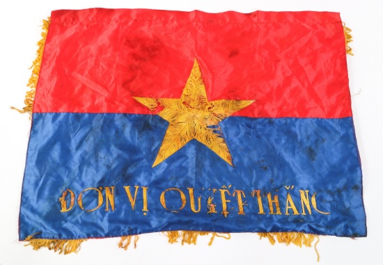 VIETNAM WAR NORTH VIETNAMESE ARMY VICTORY FLAG