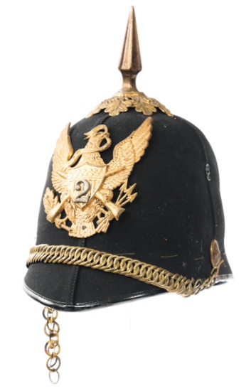 INDIAN WARS NEW YORK NATIONAL GUARD M1881 HELMET