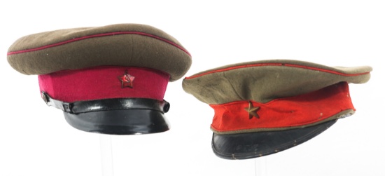 WWII - COLD WAR RUSSIAN AND JAPANESE ARMY HAT