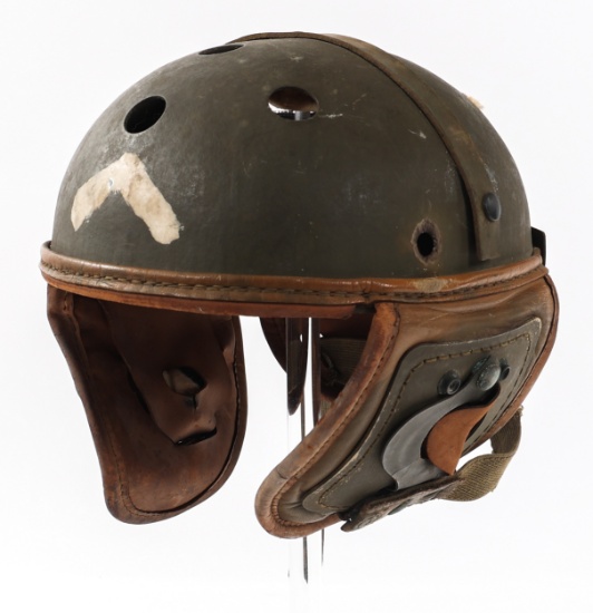 WWII US ARMY M38 RAWLINGS TANKER HELMET