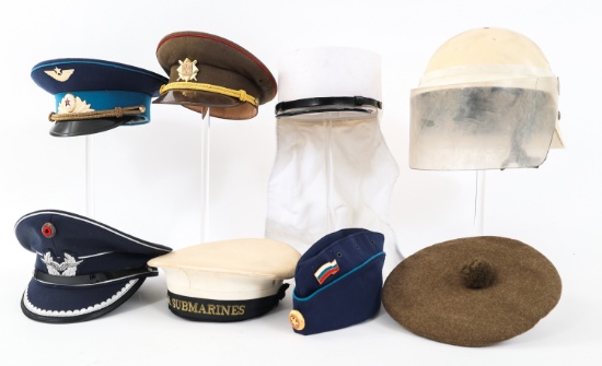 COLD WAR WORLD MILITARY SERVICE CAPS