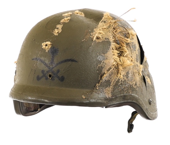 DESERT STORM SAUDI HELMET BATTELFIELD BRING BACK