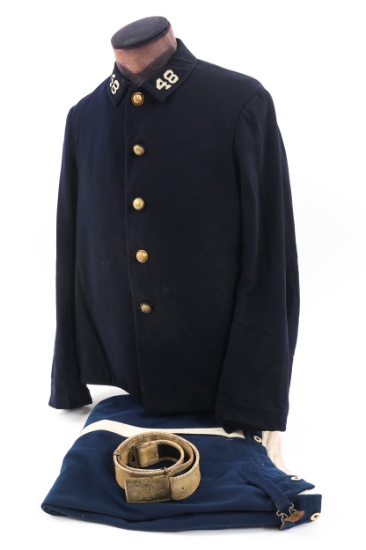 POST CIVIL WAR GAR VETERAN UNIFORM & BELT