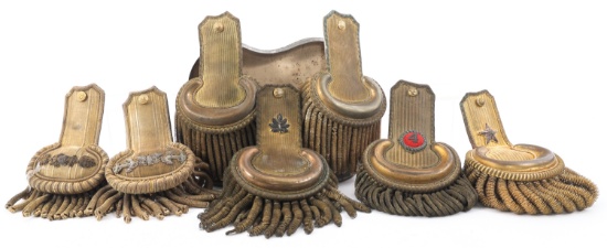 CIVIL WAR US ARMY OFFICER DRESS EPAULETS LOT