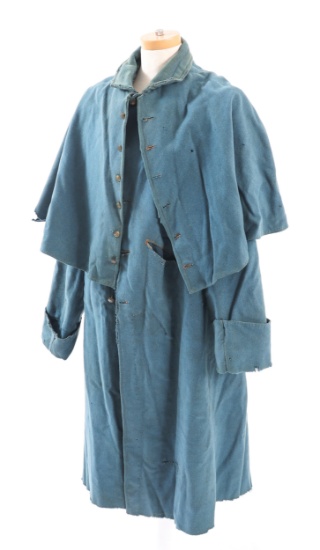 CIVIL WAR UNION CAVALRY ENLISTED SKY BLUE OVERCOAT