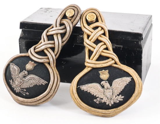 US MODEL 1872 COLONEL FULL DRESS SHOULDER KNOTS