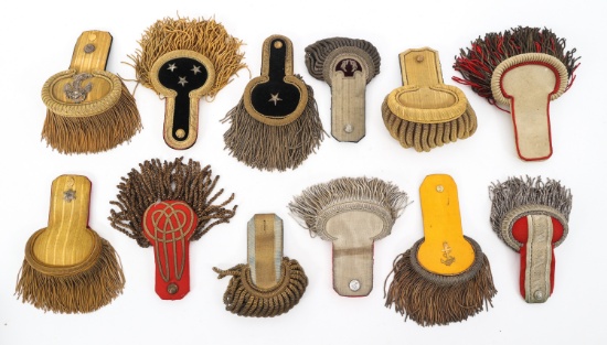 WORLD MILITARY ARMY & NAVY OFFICER DRESS EPAULETS