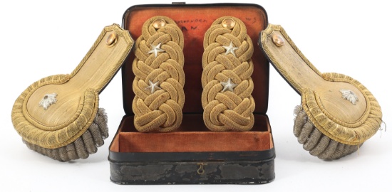 IMPERIAL JAPANESE OFFICER DRESS EPAULETS LOT OF 2