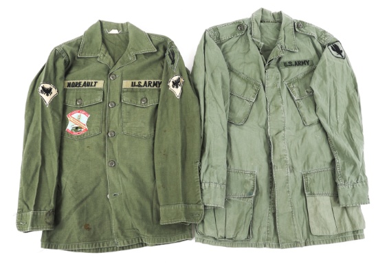 VIETNAM WAR US ARMY OG-107 & JUNGLE JACKET