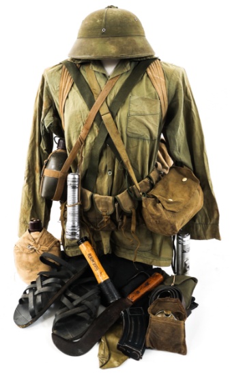 VIETNAM WAR NORTH VIETNAMESE ARMY SOLDIER UNIFORM