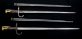 FRENCH M1874 GRAS BAYONET LOT OF 2