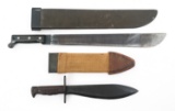 WWI - WWII US ARMY M1917 BOLO KNIFE & MACHETE
