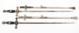 KNIGHTS TEMPLAR FRATERNAL SWORD LOT OF 2