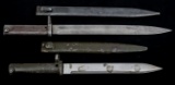 WWI GERMAN & TURKISH ERSATZ BAYONETS LOT OF 2