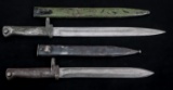 WWI GERMAN & TURKISH ERSATZ BAYONET LOT OF 2
