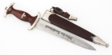 WWII GERMAN SA DRESS DAGGER BY RZM M7/66 1941