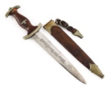 WWII GERMAN SA DRESS DAGGER By DIRLAM & SOHNE