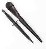 WWII 3rd PATTERN FAIRBAIRN SYKES KNIFE & SCABBARD