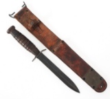 WWII US M3 FIGHTING KNIFE By R.C Co 1943 & M6 SCAB