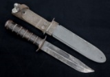 WWII USN MK2 FIGHTING KNIFE BY CAMILLUS