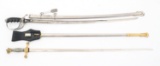 US ARMY M1902 & MILITARY ACADEMY CADET SWORD LOT