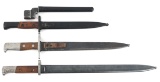 COLD WAR WORLD MILITARY BAYONET LOT OF 4