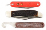 COLD WAR US PARATROOPER & SCHRADE 225H KNIVES LOT