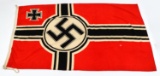 WWII GERMAN NAVY KRIEGSMARINE BATTLE FLAG