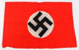 POST WWII US REUNION SIGNED GERMAN NSDAP FLAG