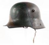 WWI IMPERIAL GERMAN CAMO M16 COMBAT HELMET