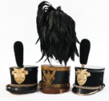 WWII - COLD WAR WEST POINT CADET & MUSICIAN SHAKO