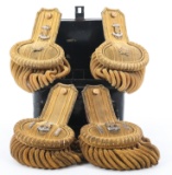 SPAN-AM US NAVAL OFFICER DRESS EPAULETS LOT OF 2