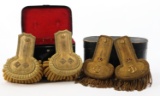 CHINESE ARMY & ROYAL NAVY OFFICER DRESS EPAULETS