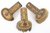 WWI MEXICAN ARMY GENERAL DRESS EPAULETS LOT