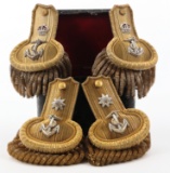 BRITISH ROYAL NAVY OFFICER DRESS EPAULETS LOT