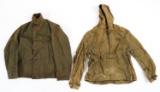 WWII US NAVY M41 JACKET & WET WEATHER PARKA